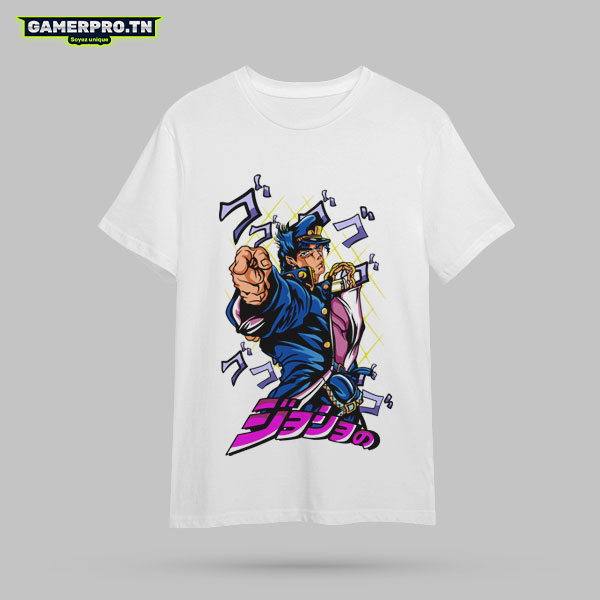 T-shirt JoJo’s Bizarre Adventure Kujo Jotaro 01