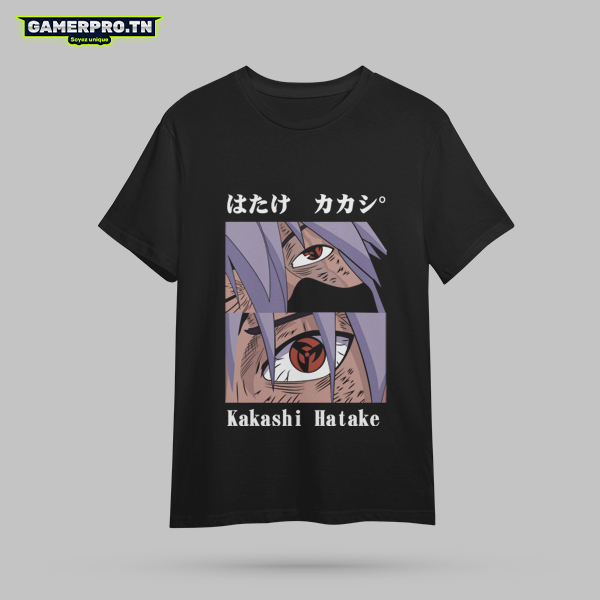 t-shirt Kakashi-Hatake-Naruto 004