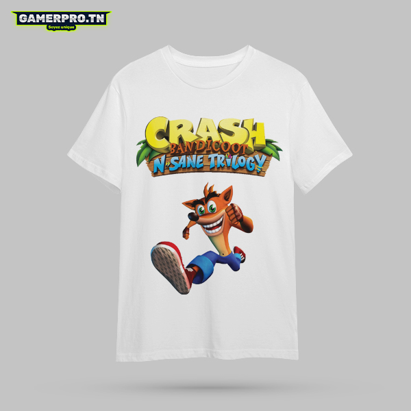t-shirt crash bandicoot 001