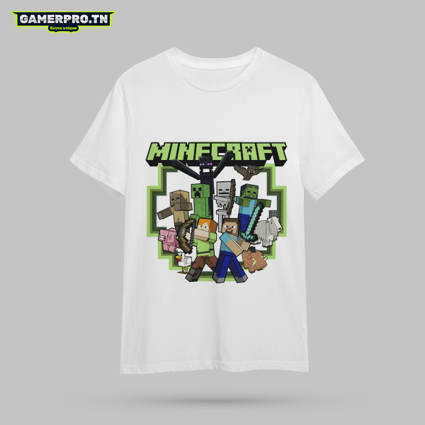 T-shirt Minecraft 01