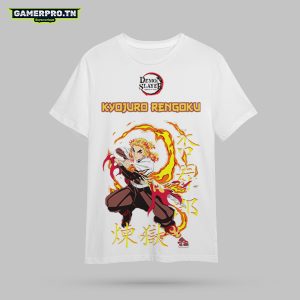 T-shirt Rengoku demon slayer