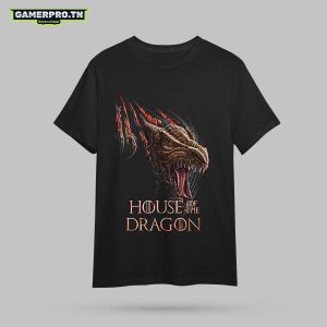 T-shirt House of the Dragon - Disponible en plusieurs tailles (S, M, L, XL, 2XL) et couleurs