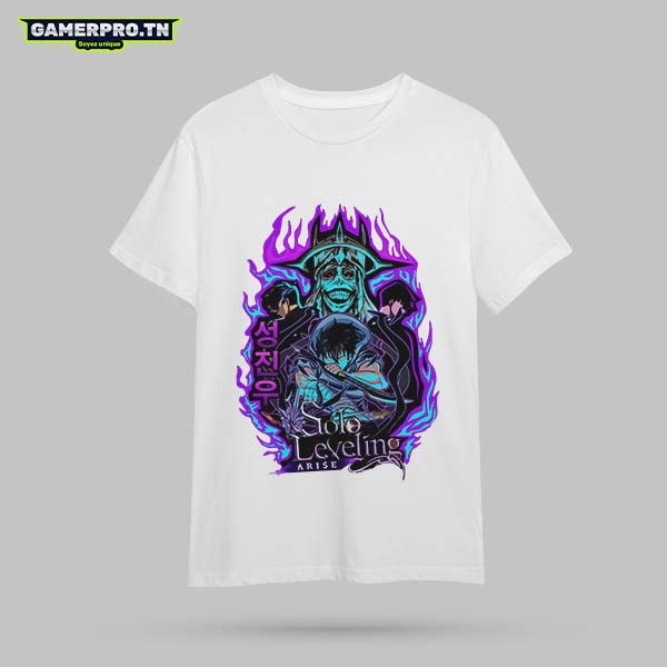 T-shirt_Solo-Leveling09_Blanc