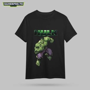 T-shirt Hulk noir