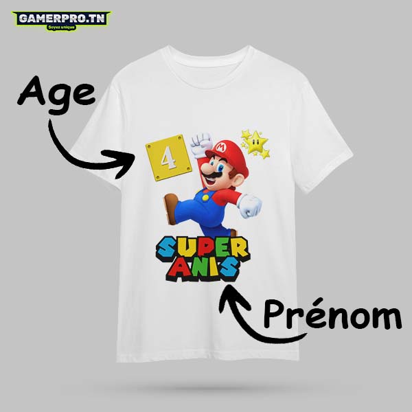 T-shirt_-personnalise Tunisie