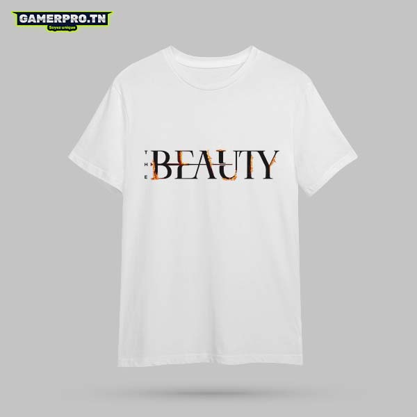 T-shirt The Beauty avec un design élégant et une esthétique raffinée