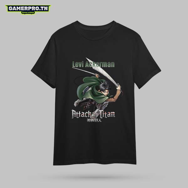 T-shirt levi Ackerman