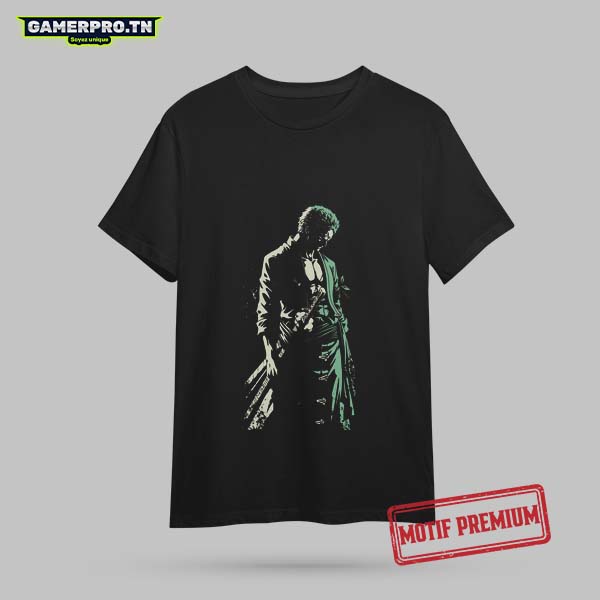 T-shirt Zoro Santoryu trois sabres One Piece